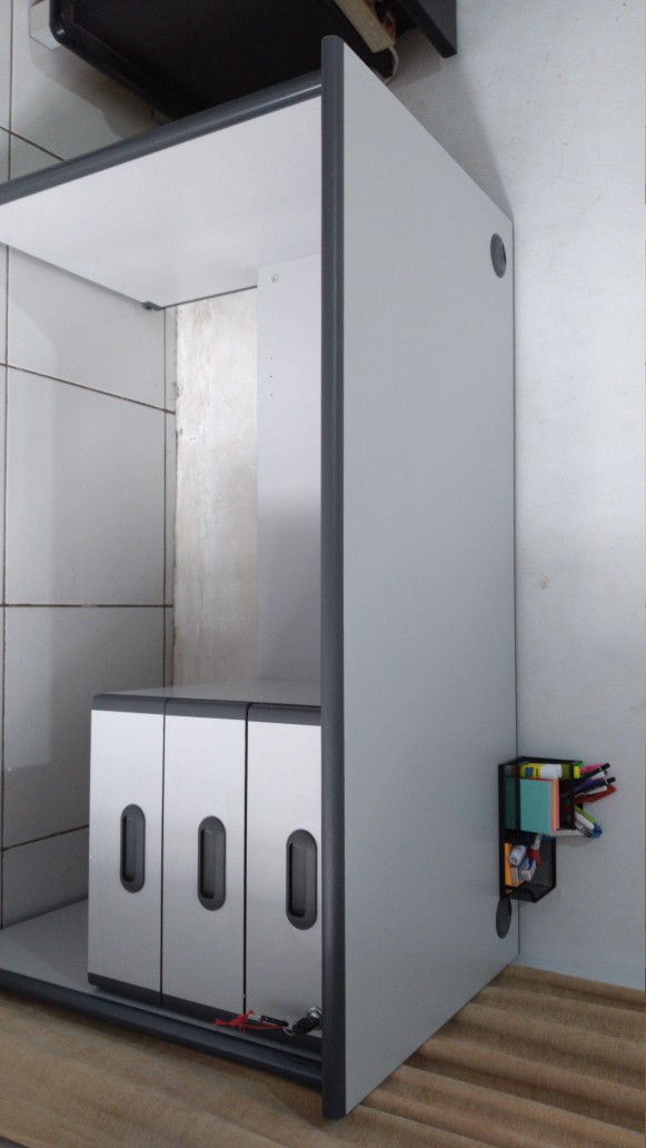 [promo] Uod 1081 Meja Tulis Kantor 3 Laci Uno Office