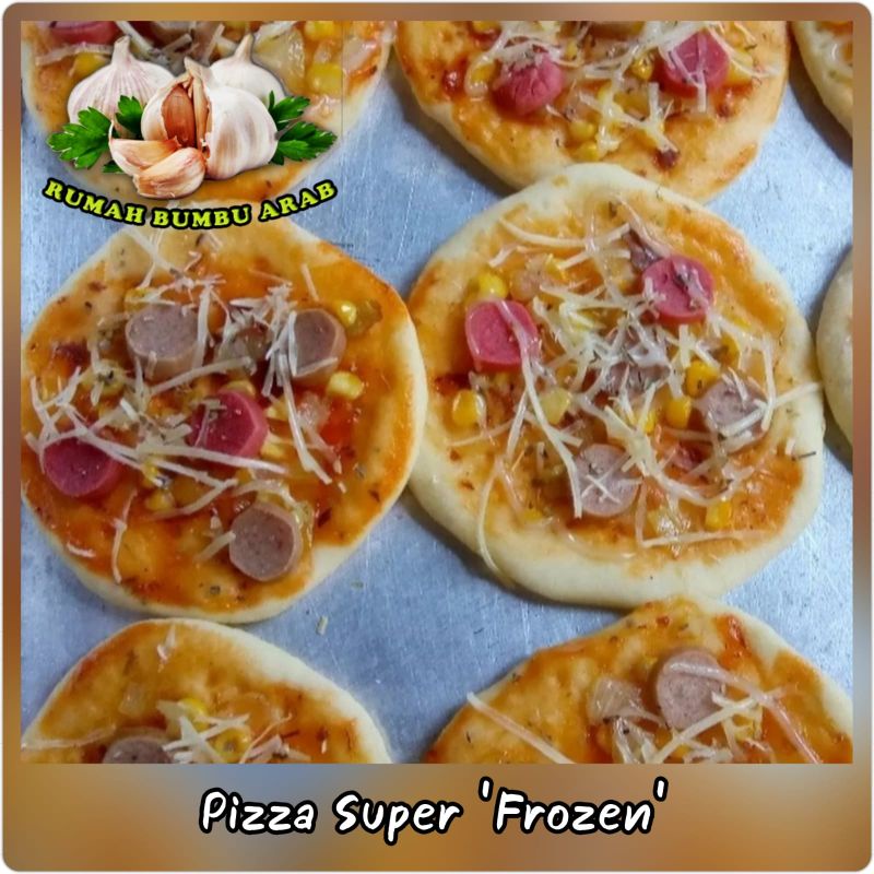 

Pizza Super 'Frozen / Beku' KHUSUS GOJEK - GRAB