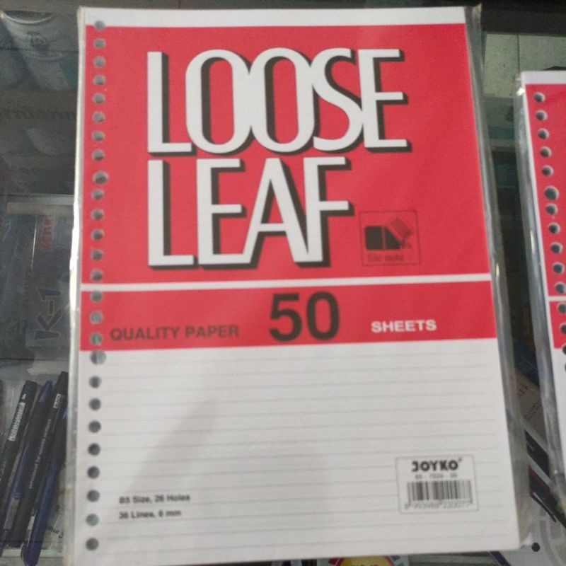 

Joyko loose leaf B5 isi 50