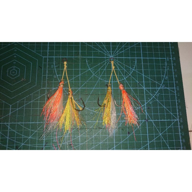 Twin Jig Assist Hook Rumbai GID