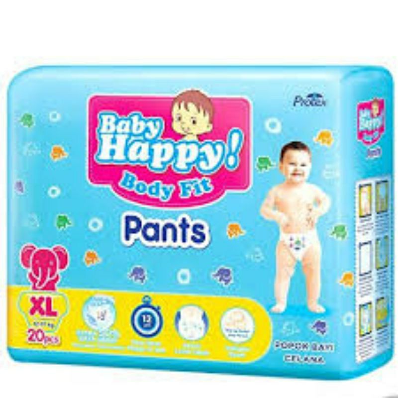 Pampers Baby Happy M34/L30/XL26/XXL24
