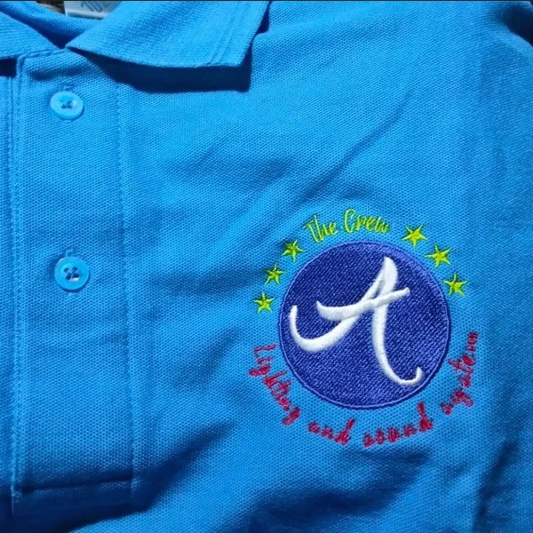 Baju kerah COSTUM BORDIR SABLON  Kaos Polo Kerah Shirt  Design Logo request Bordir Atau Sablon Satuan Lacos