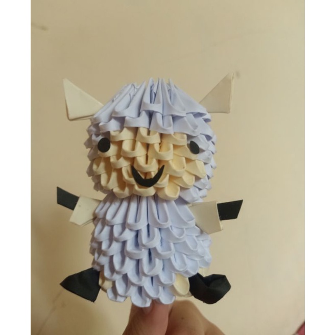 

Origami 3D domba