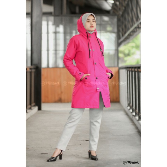 JAKET WANITA HIJACKET IXORA-Deeppink