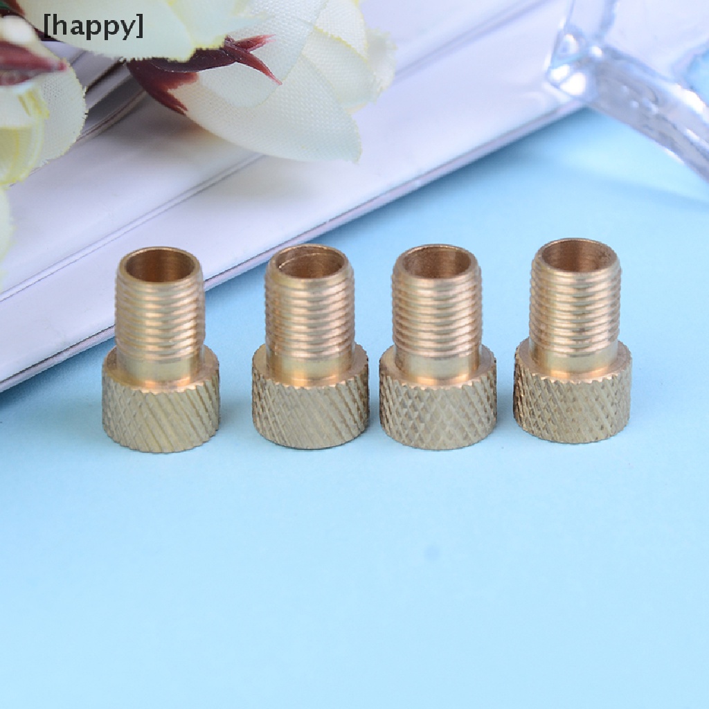 4 Pcs / Set Adaptor Konverter Katup Ke Tabung Pompa Sepeda Ukuran 1.5cm