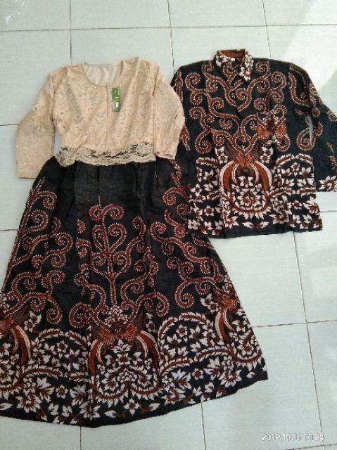 Maura Couple - Sania Ruffle Batik Couple Ori Ndoro Jowi Dnt Garansi Termurah Shopee - Kebaya Couple