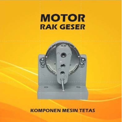 Motor Dinamo Rak Geser Mesin Tetas Penetas RMT