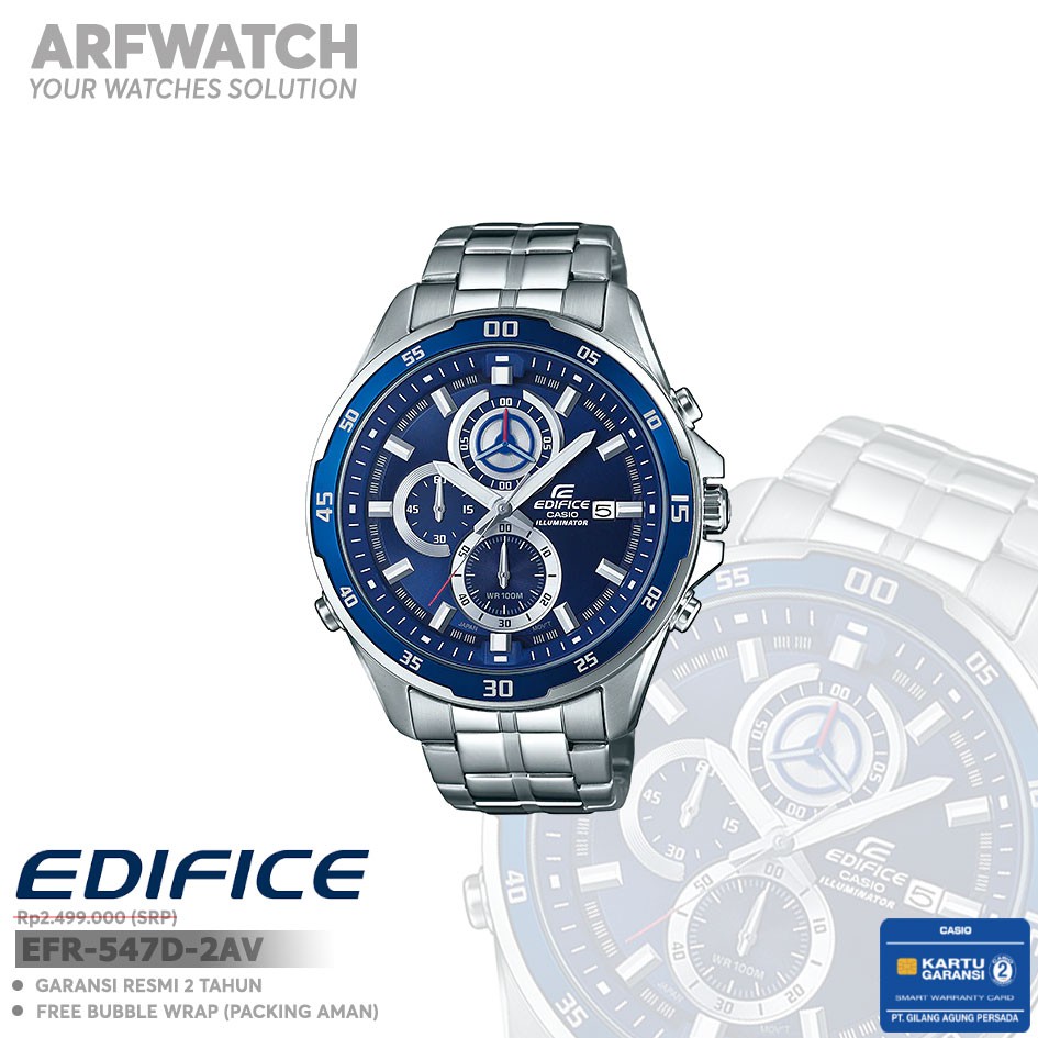 Casio Edifice EFR-547D-2AV / EFR-547D-2AVUDF Original