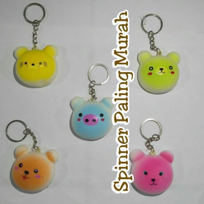 Squishy Kuping Mini Squishy Keychain Gantungan Kunci Squishy