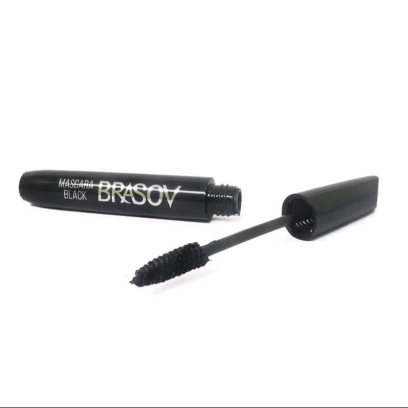 BRASOV Mascara Black 8gr Waterproof BPOM | Eyelash Mascara