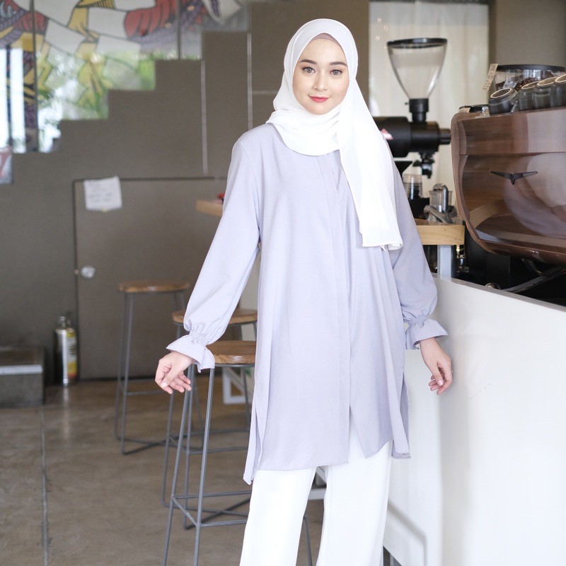 Tunik Polos Nura Tunik by Khalahda