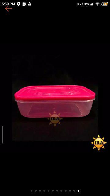 Ira Kotak Rejeki 850 Ml | Kotak Makan | Toples | Food Storage | Food Container | Wadah Makan