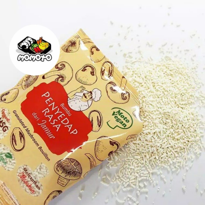 

NEW Kaldu Jamur HALAL MUI Motovegan 50 gram non MSG untuk MPASI