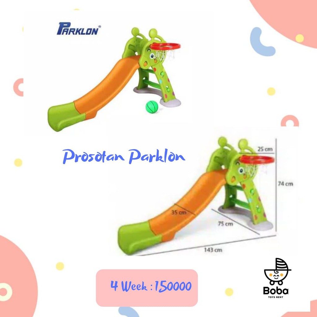 Perosotan Parklon Hijau Orange (TIDAK DIJUAL)