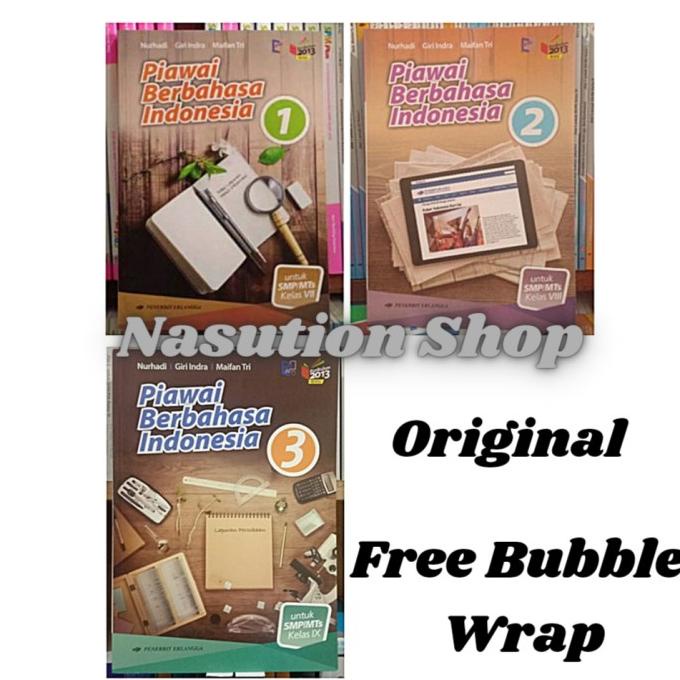 

Buku Piawai Berbahasa Indonesia Kelas 1 2 3 / 7 8 9 Smp K13N Erlangga Star Seller Termurah