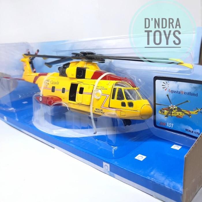 Diecast | Diecast Skypilot Miniatur Pesawat Helicopter Agusta Westland Aw 101