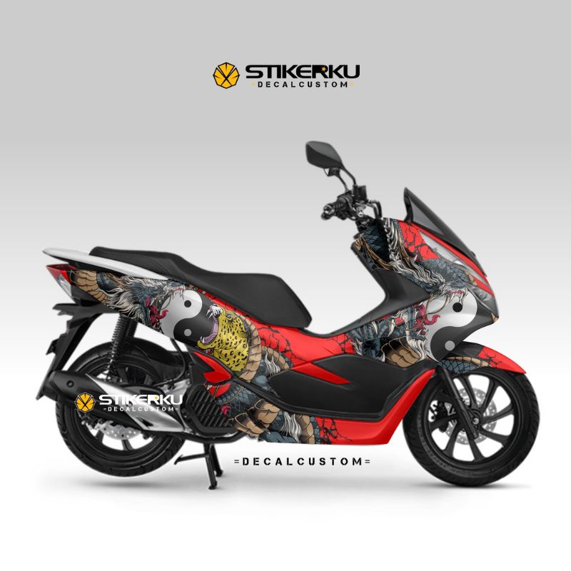 decal motor Honda PCX old / decal motor PCX 150 / dekal PCX fullbody