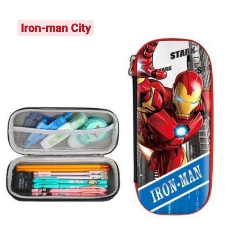 kotak pensil superhero import tempat pensil anak cowok hardcase