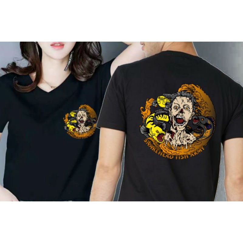 KAOS CHANNA MARU YELLOW SENTARUM/channaYS/EMPEROR Snakehead/iwak galak