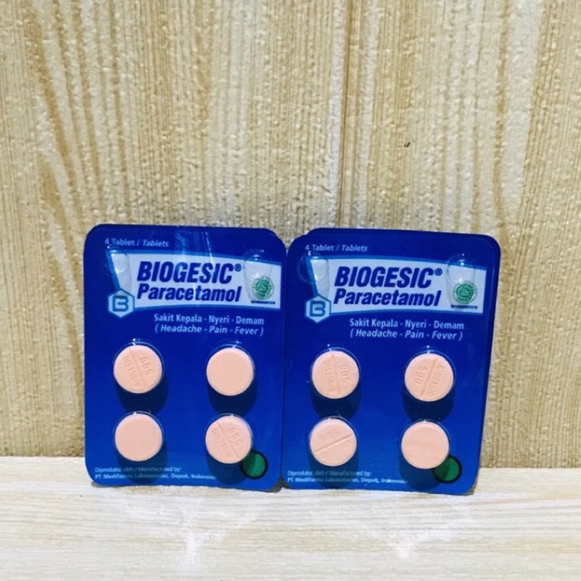 BIOGESIC | Meredakan Demam dan Nyeri