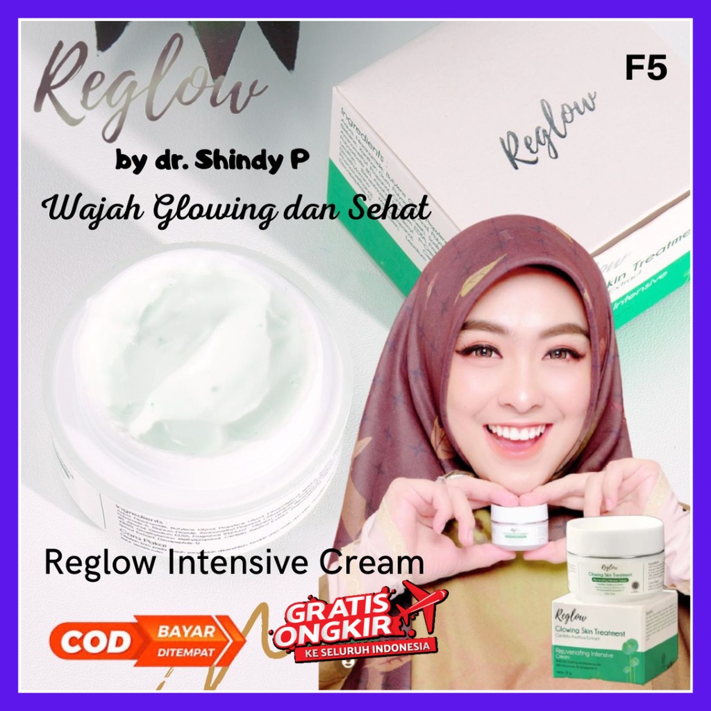 REGLOW INTENSIVE CREAM GLOWING SKIN TREATMENT REJUVENATING INTENSIVE CREAM ORIGINAL 100% SKINCARE By REGLOW