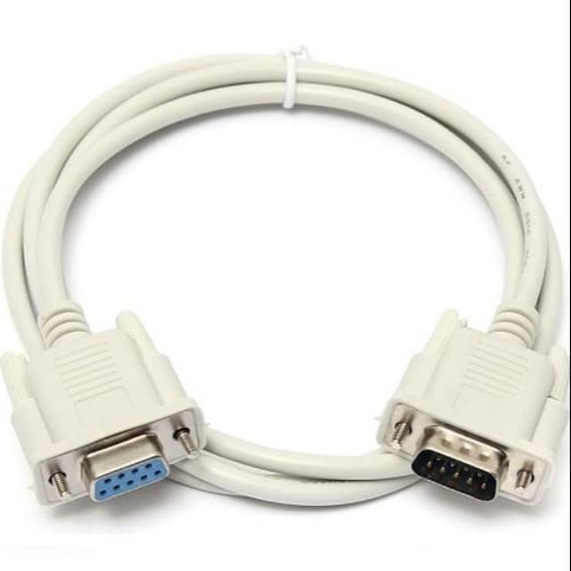 Cable Serial com DB9 Db-9 Male Female 1.5m - Kabel Rs232 Rs-232 extension 1.5 Meter