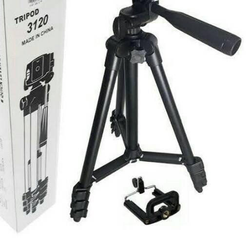 ☆ Tripod Full Black Edition Hitam 3120 3210 1M ✭