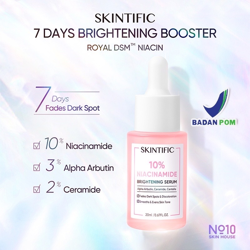 Skintific Niacinamide 10% Serum Original - Skintific serum niacinamide - Skintific serum 10% niacina