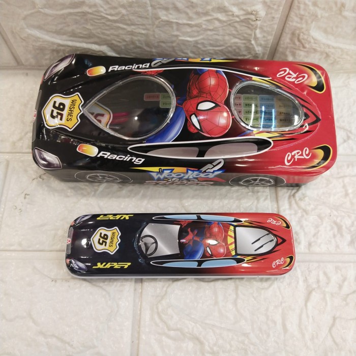 

Trendi Tempat Pinsil Kaleng Bentuk Mobil Free Kotak Pinsil Kecil Terbatas