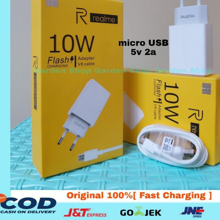 Produk Terkeren ORIGINAL Charger Realme Original 100% Micro USB Support hp realme 1 2 3 5 Pro C1 C1