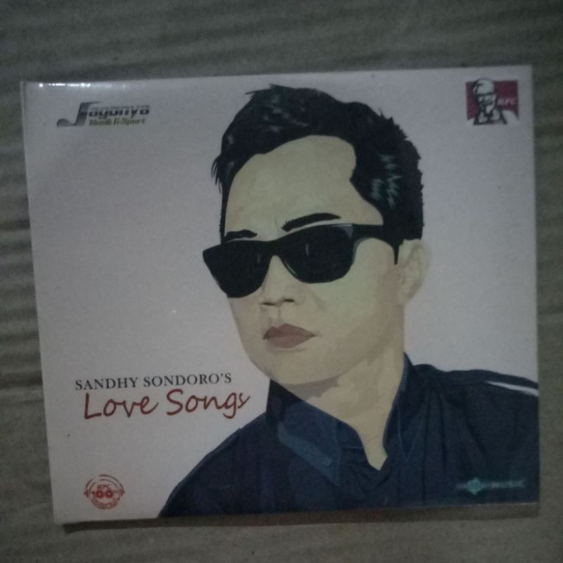 CD Sandhy Sondoro S Album Love Songs
