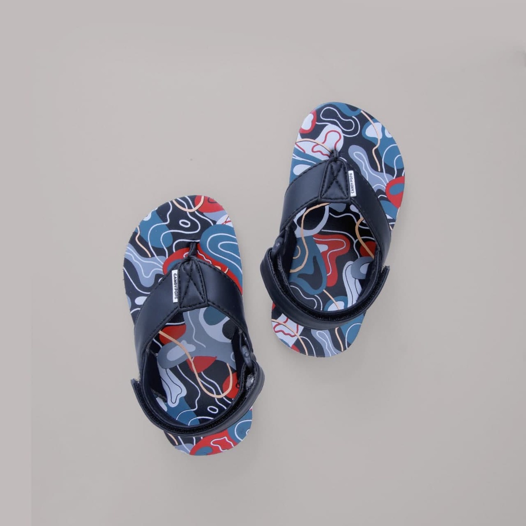 CANDYPOPS Sepatu Sandal Aalto Black