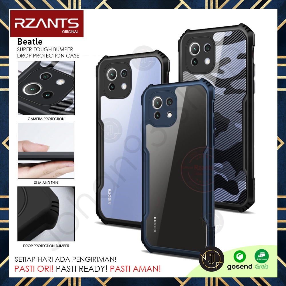 RZANTS Case Xiaomi Mi 11 / 11 Lite Beatle Bumper Anti Crack