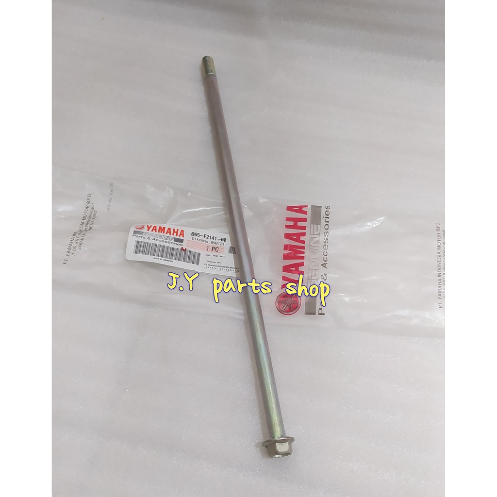 shaft pivot as tengah arm gantungan mesin aerox 155 lexi nmax new 2020 connected original ygp B65-F2141-00