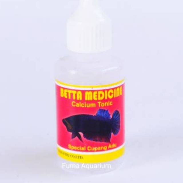 Obat Ikan Cupang kontes dan aduan VIVIAN Betta Medicine Calcium Tonic 30ml