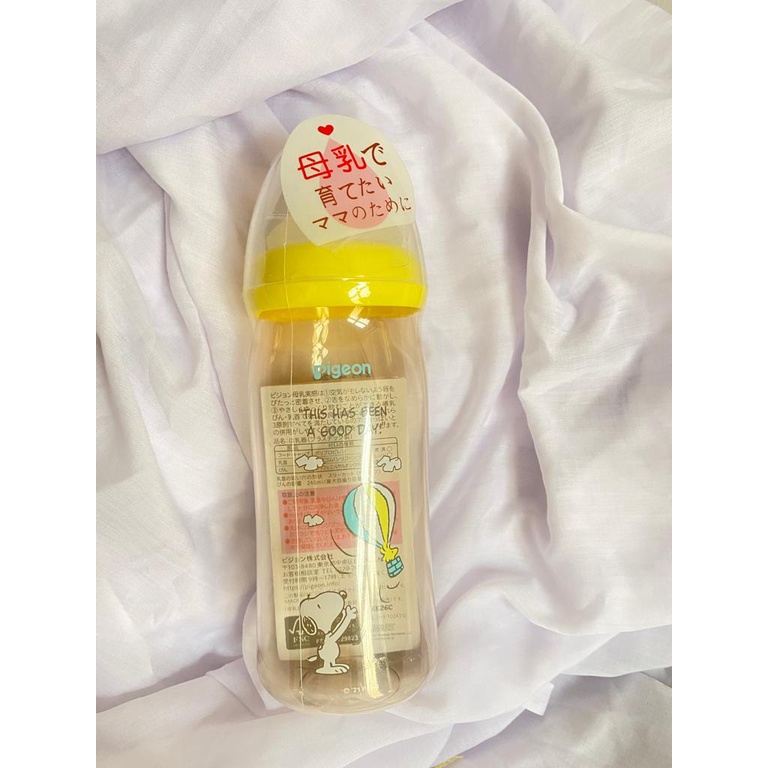 Pigeon Botol Susu Bayi Wide Neck 330ml / 240ml PPSU Mickey Disney Peristaltic