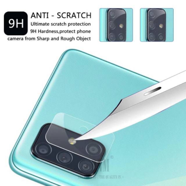 Samsung Galaxy A51 Tempered Glass Camera Lens TG Anti Gores Kaca Kamera Belakang Pelindung Lensa