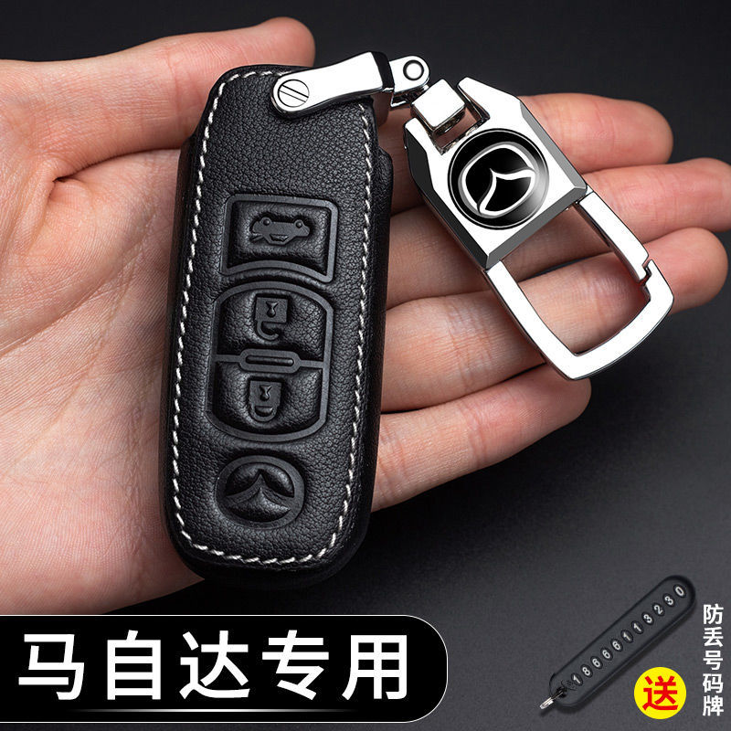 Remote Tanpa Kunci Kunci Mobil Perlindungan Kulit Cover Casing Kunci Case untuk Mazda CX-30 CX-8 Mazda3 CX-3 CX-9 Mazda6 CX-5 Mazda2