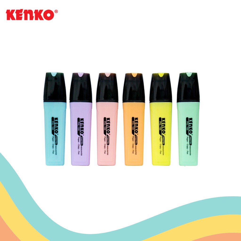 

HIGHLIGHTER KENKO WARNA PASTEL PHL-100 (1 PCS)
