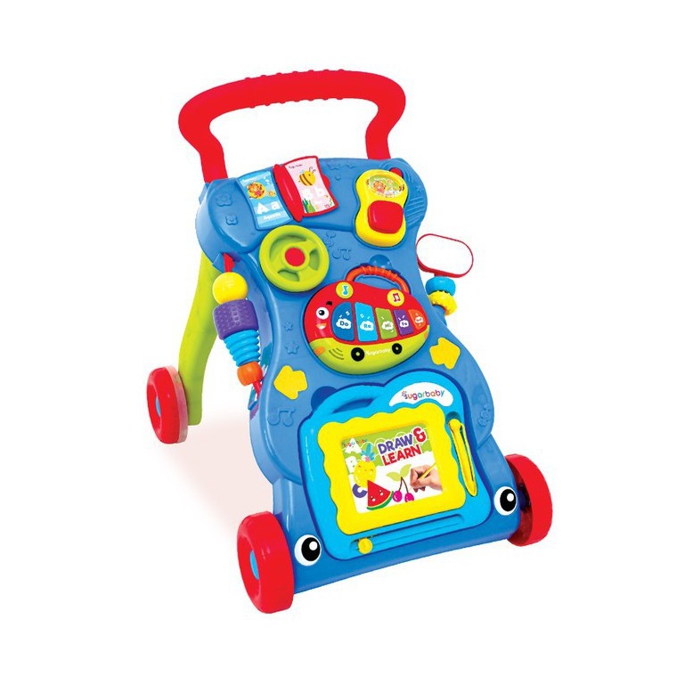 Sugar Baby Mini Car Push Walker Fred Dark Blue Biru Tua