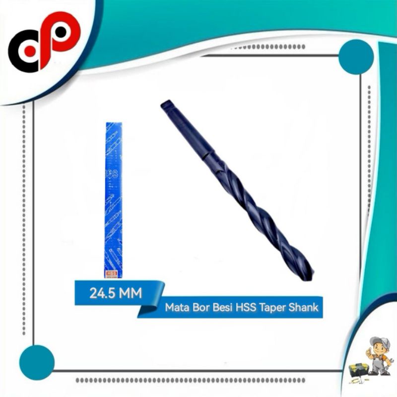 Mata Bor Besi 24.5 MM HSS