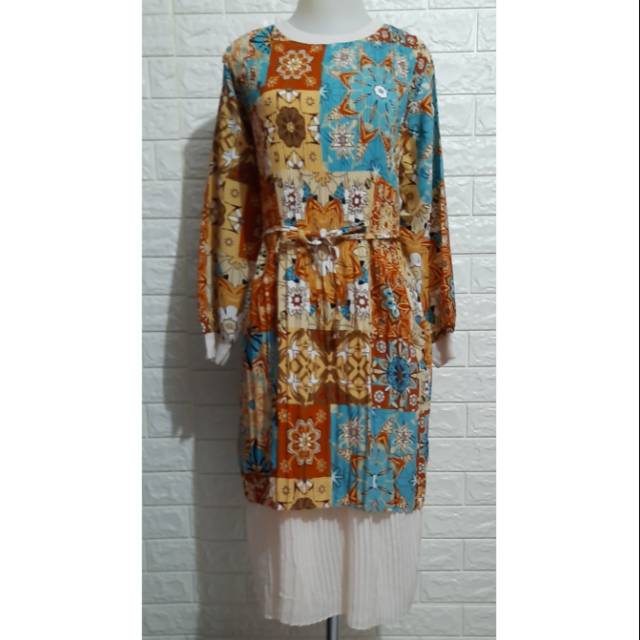 Long Tunik Plisket Bangkok