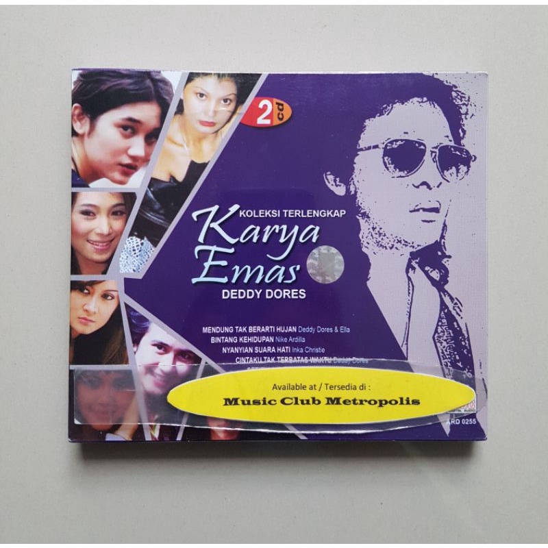 CD V.A. - KOLEKSI TERLENGKAP KARYA EMAS DEDDY DORES (2CD)