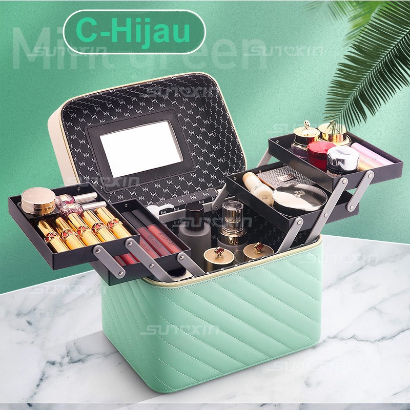 Kotak Makeup / Box Makeup / Beauty Case / Tempat Kosmetik