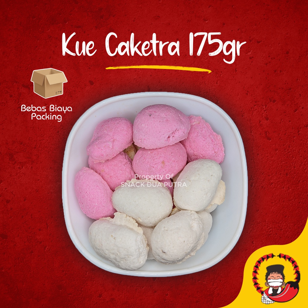 

Snack Dua Putra - Kue Kering Caketra Bolu Emprit 175g