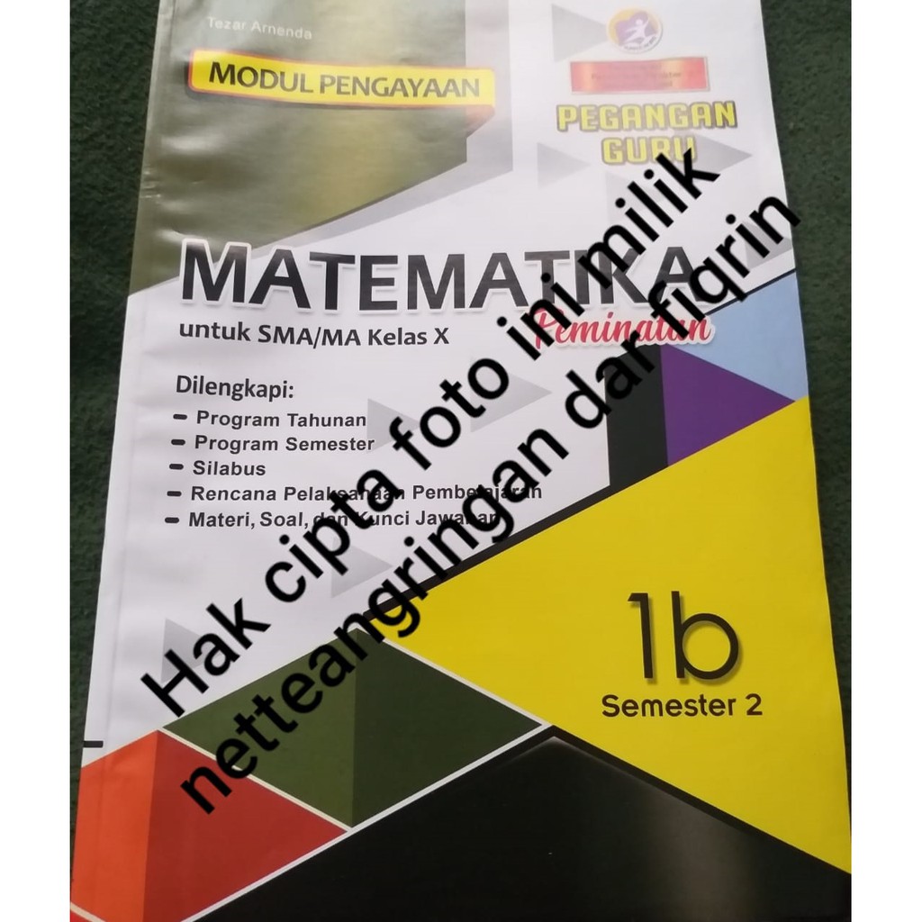 Jual Buku Pegangan Guru Matematika Peminatan Sma K13 Kelas 10 11 X Xi Semester 2 Revisi 2018 Kharisma Indonesia Shopee Indonesia