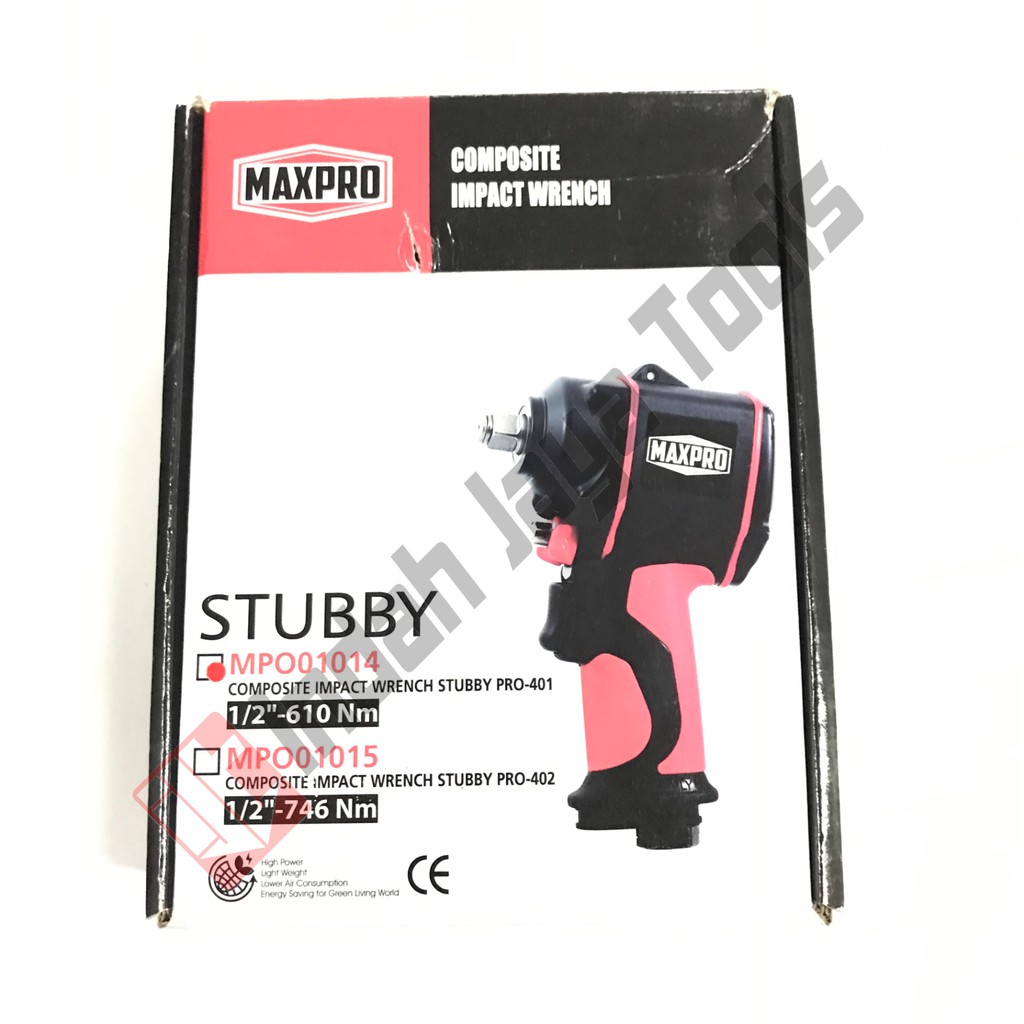 MAXPRO Air Impact Wrench 1/2 Inch Made in TAIWAN