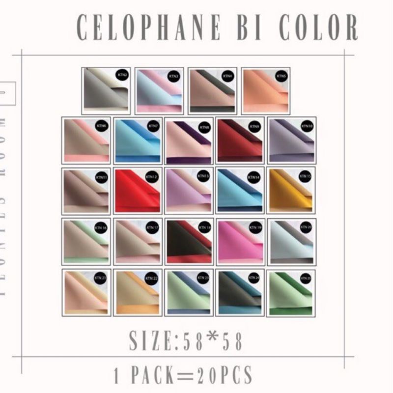 

cellophane, wrapping papper, kertas buket perpack