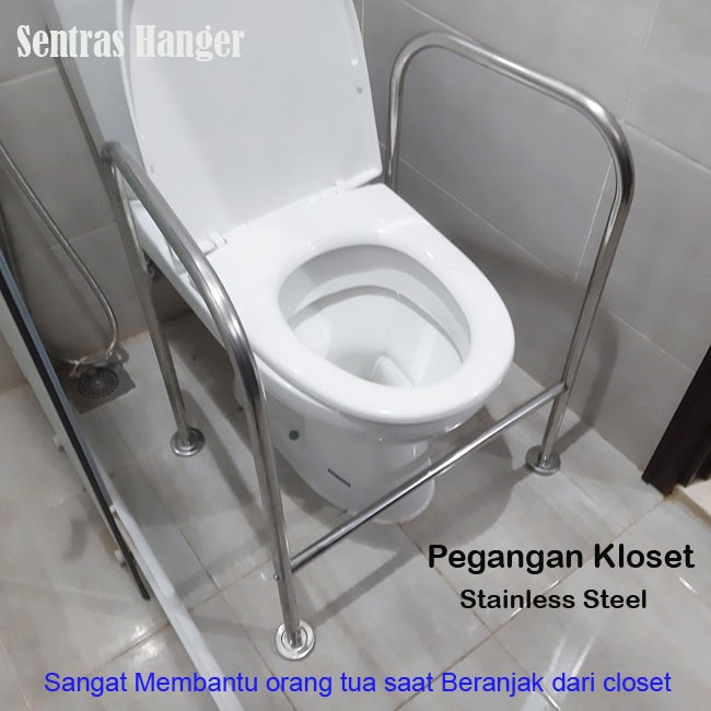 Pegangan Kloset, Pegangan Kamar mandi, stainless