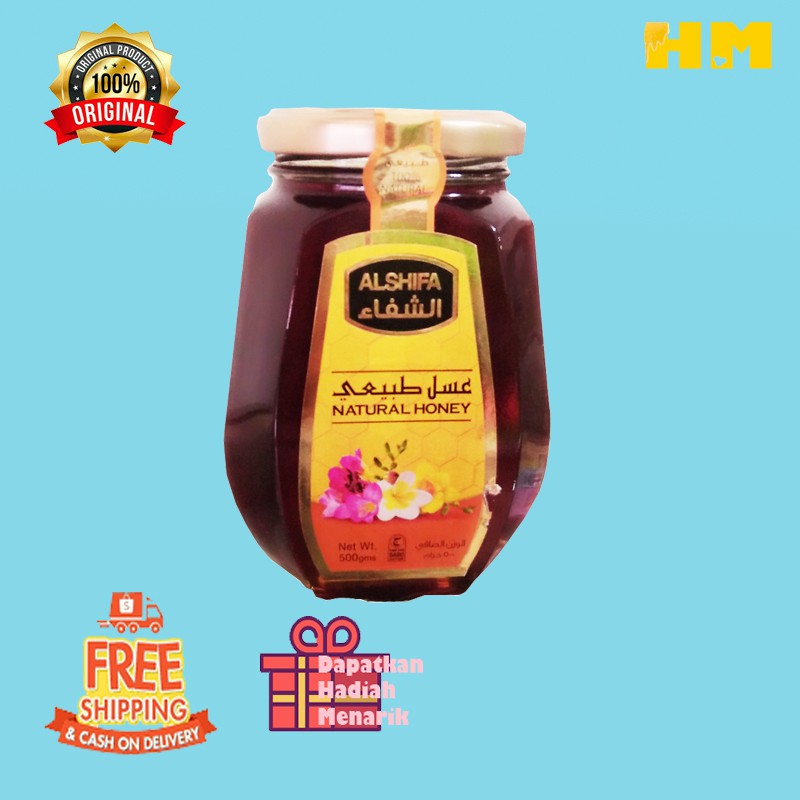 

Natural Honey al ashifa 500gram / Madu Asli 100% Original Obat Daya tahan tubuh